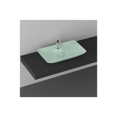 Isvea Sistemay Clear S&s Tezgahüstü Lavabo 65 cm Mint