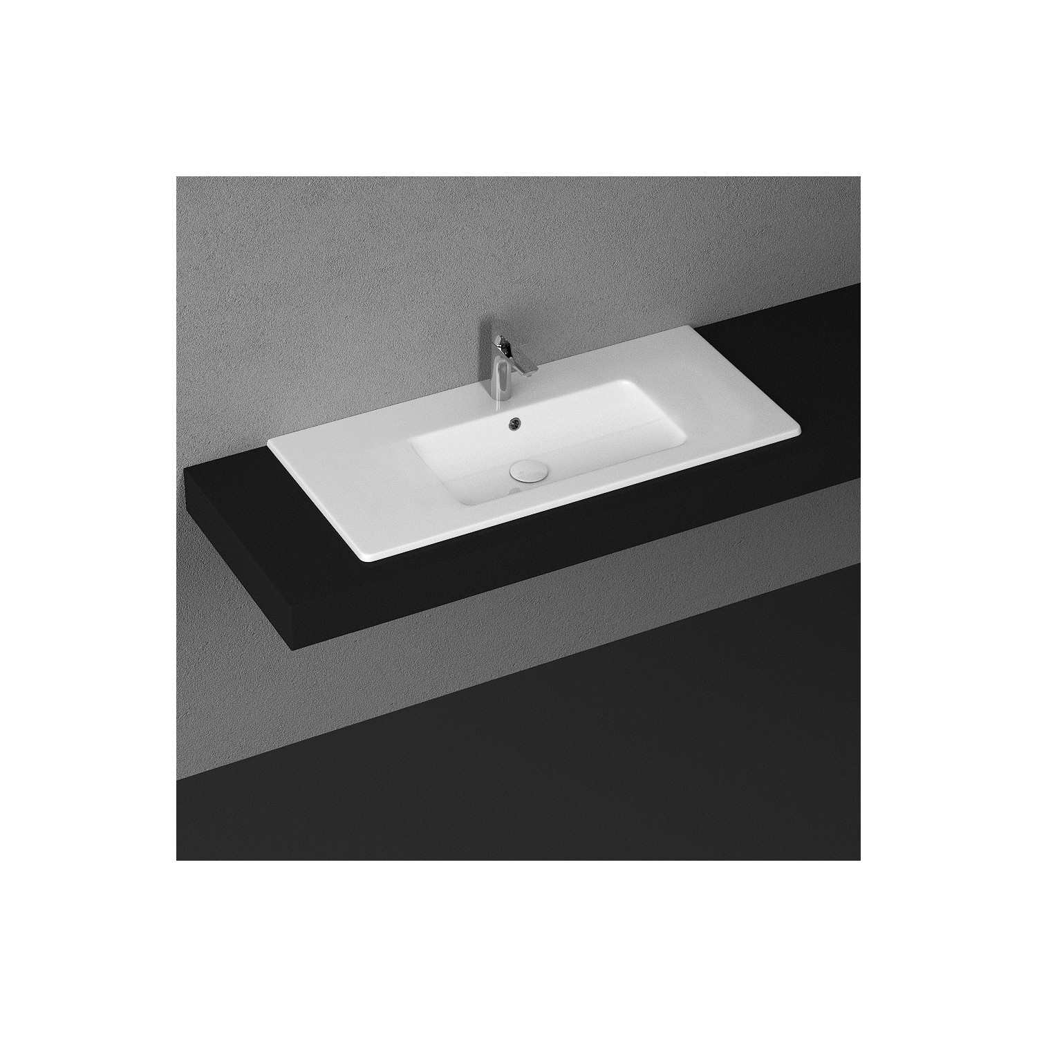 Isvea Sistemat Flat Etajerli Lavabo 101 cm
