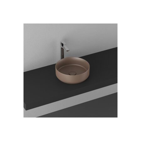 Isvea Infinity Ø 36 cm Tezgahüstü Lavabo - Vizon