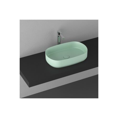 Isvea Infinity 55 cm Tezgahüstü Lavabo-Mint
