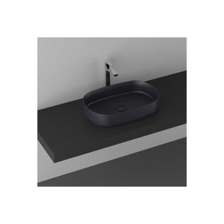 Isvea Infinity 55 cm Tezgahüstü Lavabo-Antrasit