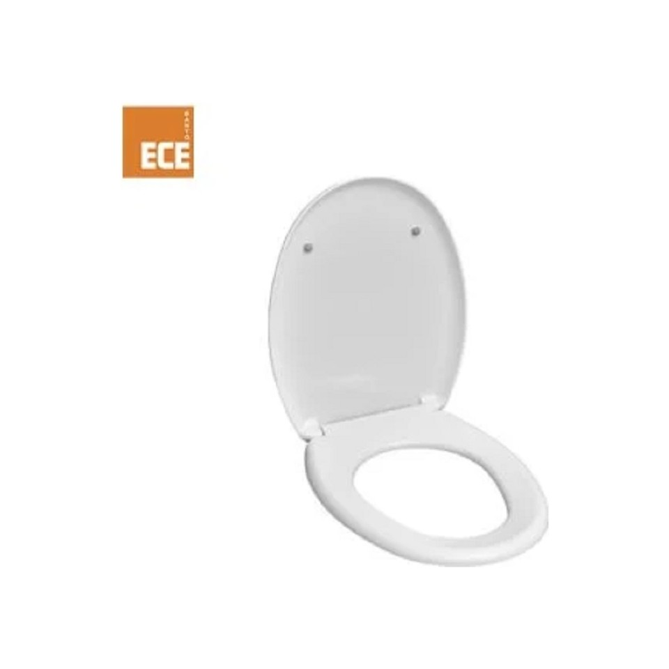 Ece Banyo R10 Riga Alttan Sıkmalı Plastik Menteşeli Pp Klozet Kapağı 44R10300E