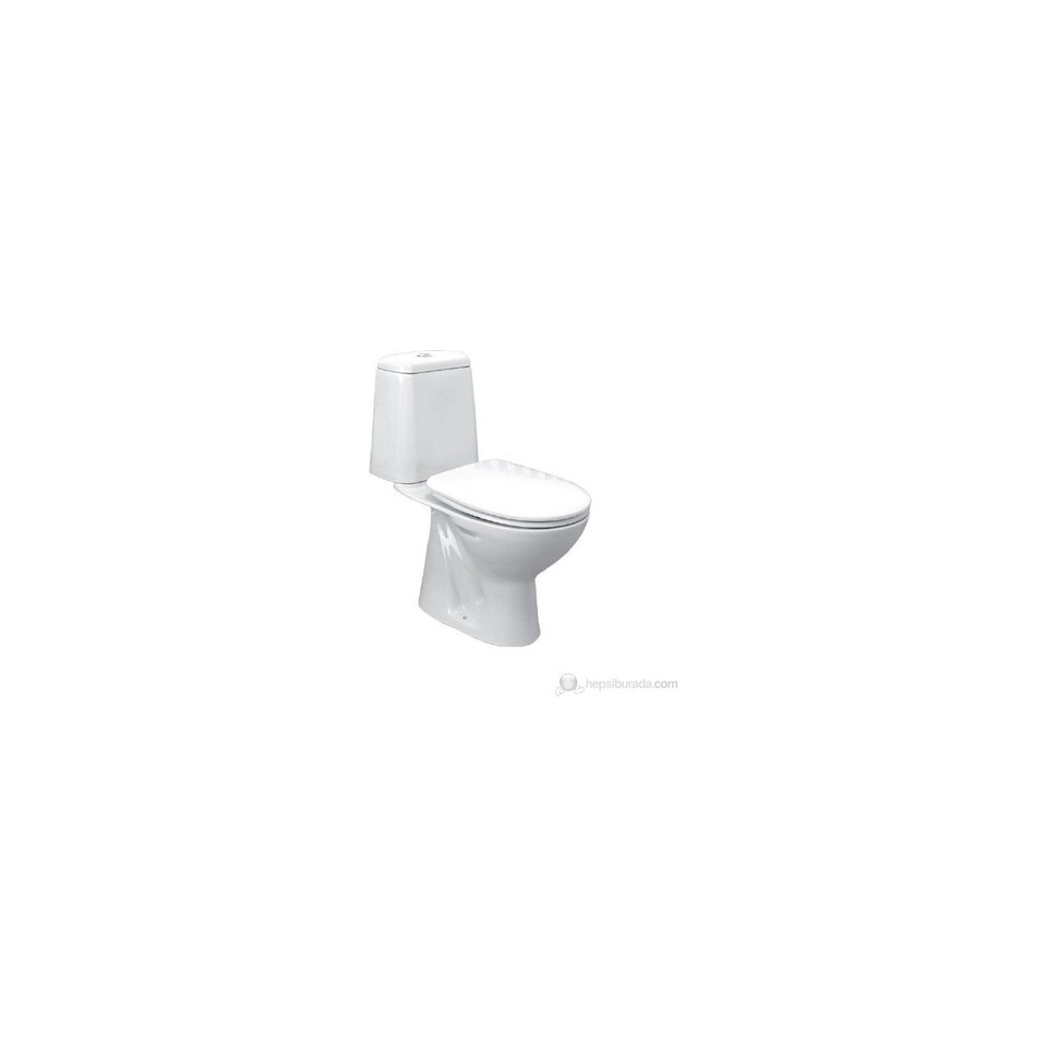 Ece Banyo R10 Riga Alttan Sıkmalı Plastik Menteşeli Pp Klozet Kapağı 44R10300E - Görsel 2