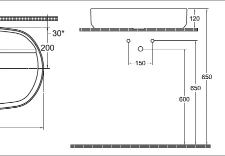 isvea infinity tezgah Üzeri lavabo 60 cm rustik bordo 10nf65060 2r