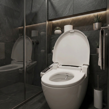 isvea akıllı klozet sistemi smartplus akıllı klozet kapağı dahil