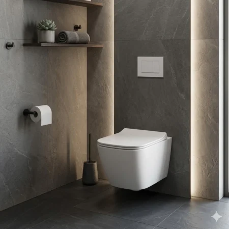 isvea vea cubo rimless asma klozet mat beyaz kapak dahil set