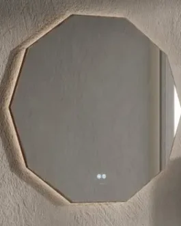 İsvea fluido led ayna Ø80cm