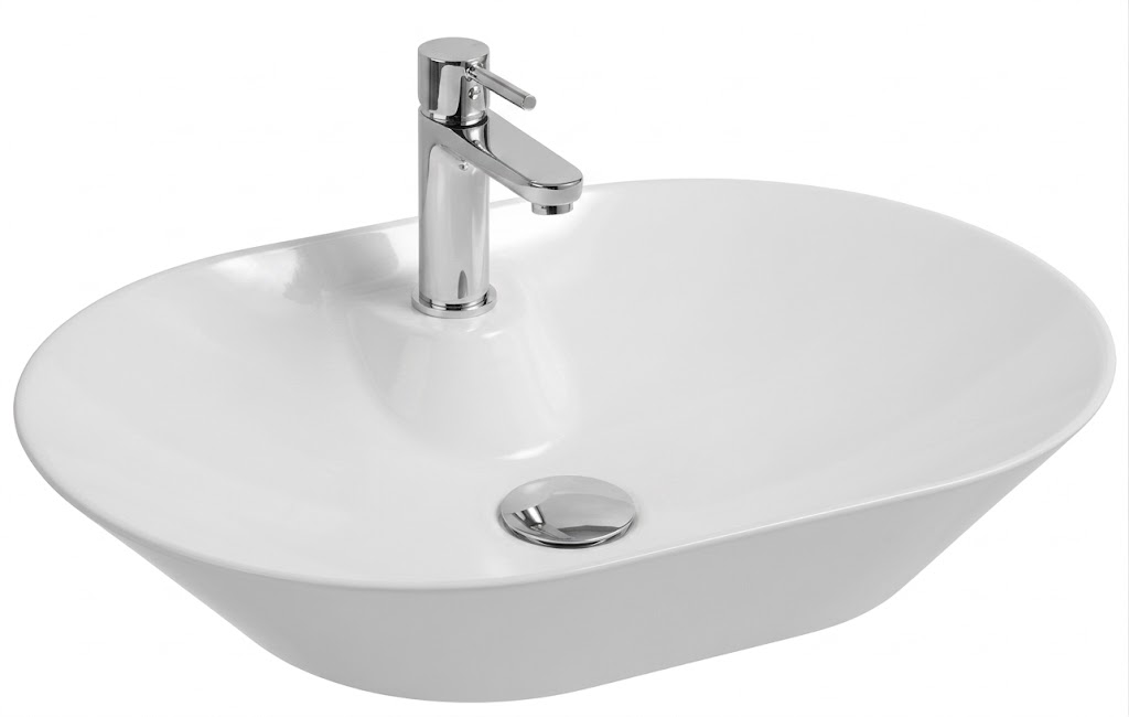 Isvea Sistema Y Soft Tezgah Üstü 60 cm Lavabo - Görsel 4