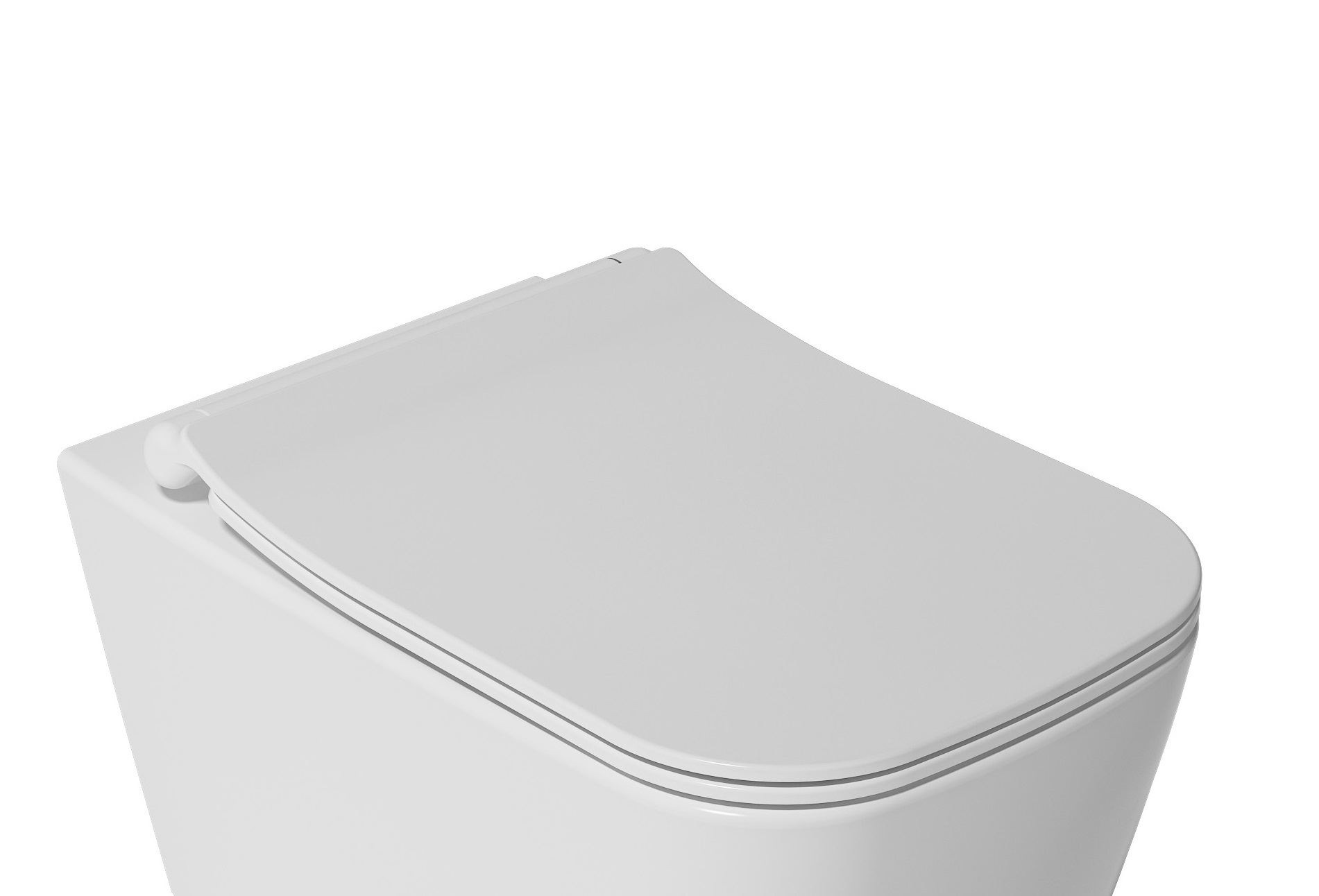Isvea Z10 Yavaş Kapanır Duroplast Klozet Kapağı - Görsel 2